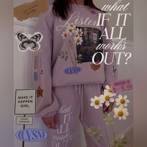 Skull House Designs Moodboard Set: Lilac size s/m